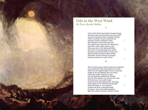 ode   west wind  percy bysshe shelley analysis ode