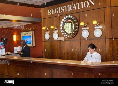 front desk check  reception reservation reservations register