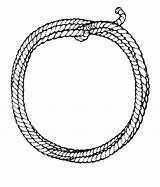 Cowboy Clipart Rope Lasso Cliparts Library sketch template