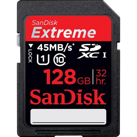 sandisk gb extreme uhs  sdxc memory card sdsdrx