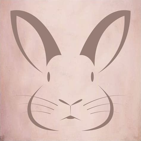 image   cats face drawn   shape   bunny head