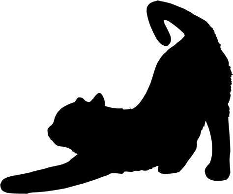 cat silhouette   clip art  clip art