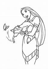 Pocahontas Coloring Pages Disney Princess Smith John Meeko Color Printable Butterfly Getcolorings Unique Choose Board Awesome Popular sketch template