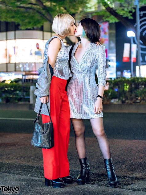 The Japanese Lesbian Couple We Street Snapped In Harajuku Several Weeks
