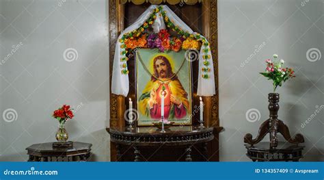 jesus christ decoration house wall wooden frame stock image image  golden religious