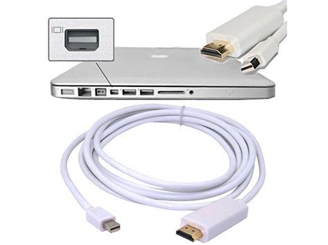 ft thunderbolt mini displayport dp  hdmi adapter cable apple mac macbook  ebay