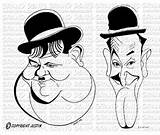 Laurel Hardy Drawing Caricatures Let Observation Strengthen Powers Paintingvalley Drawings Easy Oliver sketch template