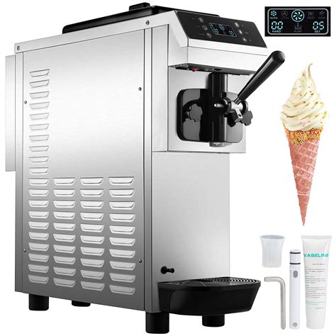 Vevor Commercial Soft Ice Cream Machine Ice Cream Maker Single Flavor