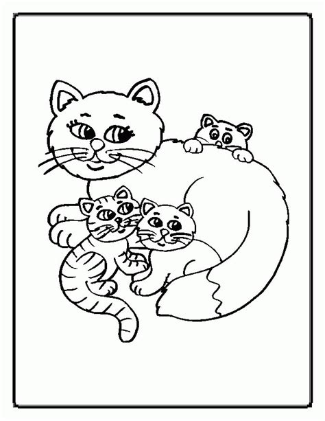 cat coloring pages printable coloring home