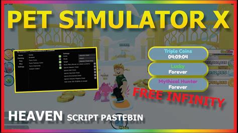 pet simulator  script pastebin  update auto farm  youtube
