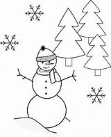 Coloring Winter Pages Wonderland Own Create Colouring Color Sheets Kids Choose Board Popular Coloringhome sketch template