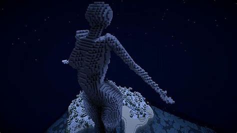 Sexy Stone Statue Minecraft Map