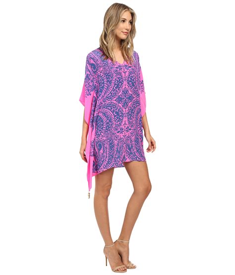 Lilly Pulitzer Lindamarie Caftan In Pink Lyst