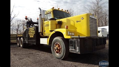 diamond reo giant tow truck youtube