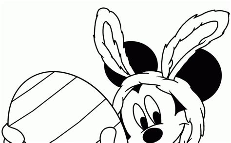 happy easter coloring pages minnie mouse dejanato