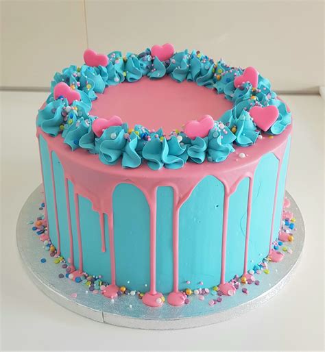 tort bez masy cukrowej drip cake cake birthday cake desserts