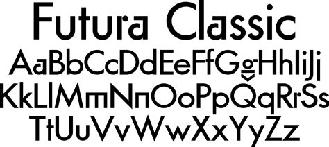 futura classic font family  wiescher design font bros shrifty logotip