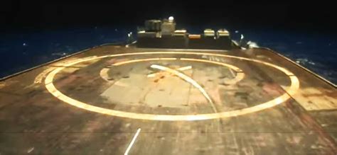 el dron spacex se dirige al mar  el proximo lanzamiento  aterrizaje de starlink de falcon