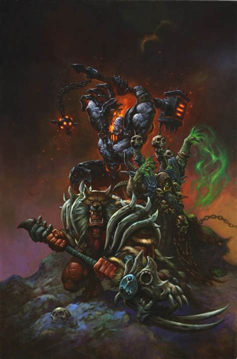 Warlords Of Draenor In Alex Horley S World Of Warcraft