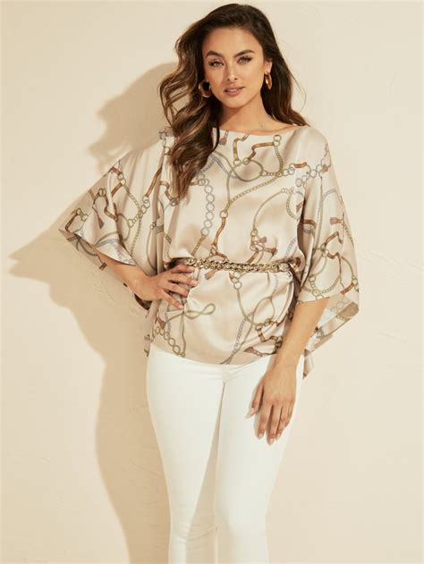 linked up blouse marciano