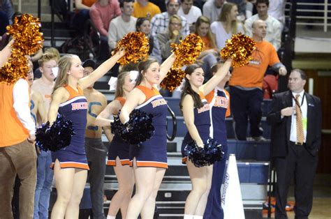 college basketball cheerleaders part of bucknell s success sports