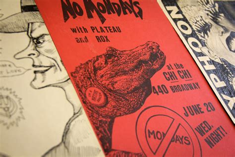 Stanford Library’s Punk Poster Art Collection Revives ’80s