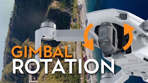 drone gimbal rotation effect youtube
