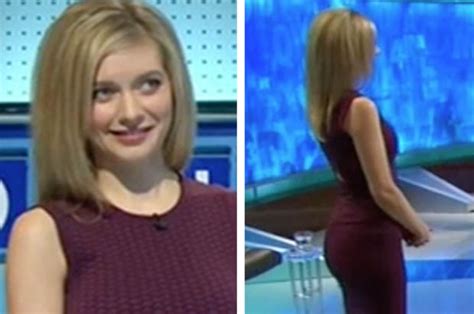 Rachel Riley Sexy Pictures Countdown Star Wows In Cut Out Dress