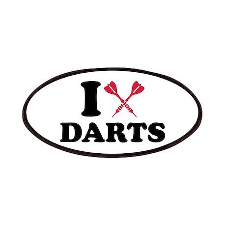 love darts patches  mrteeshop