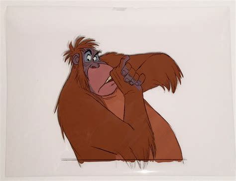 animation collection king louie original production cel   jungle book