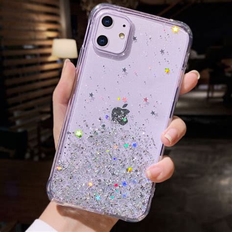for iphone 11 11 pro max case clear bling shiny girly cute crystal