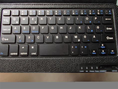 tastenbelegung der qwertz bluetooth tastatur computer technik