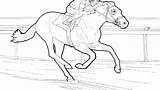 Horse Coloring Racing Pages Appaloosa Color Race Printable Barrel Getcolorings Print Getdrawings sketch template