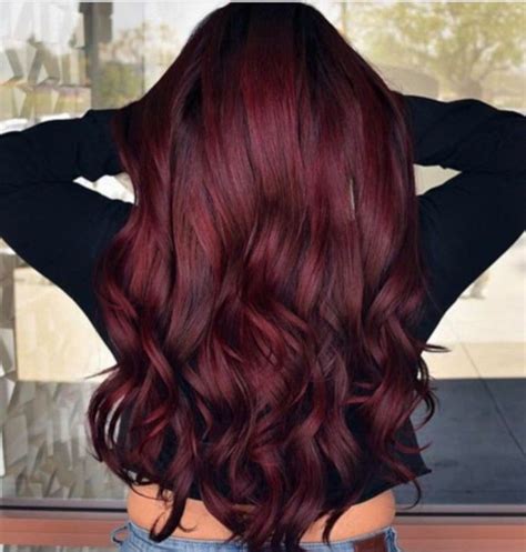 Pin By Brittni Maloy On Hairstyles Shades Of Red Hair Wine Red Hair
