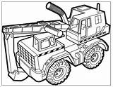 Ausmalbilder Baufahrzeuge Bagger Ausdrucken Drucken Samstag Dezember sketch template