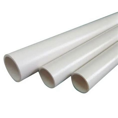 subham polymers medium mms mm white electrical pvc pipe  industrial size  mm  rs