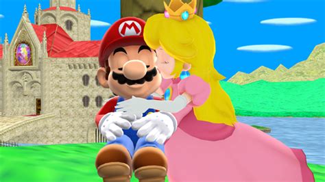 Mario X Princess Peach Mmd My True Hero By 9029561 On