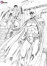 Batman Superman Pages sketch template