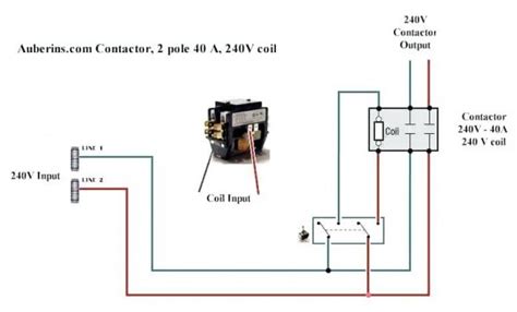 pole contactor wiring diagram brushly