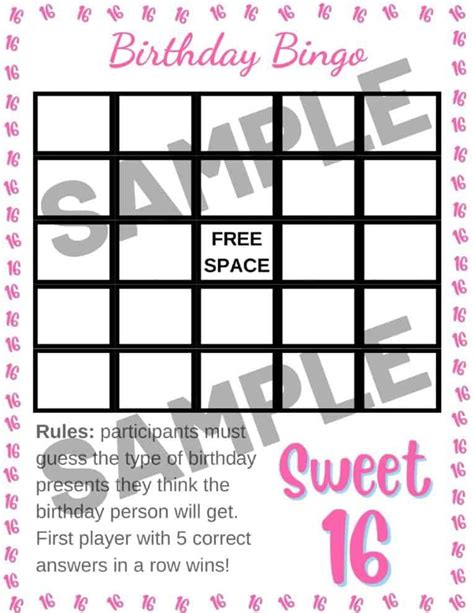 sweet  party games  printables parties  personal sweet
