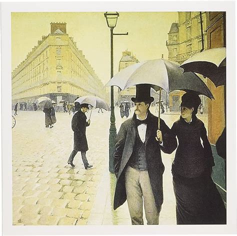 paris street a rainy day by gustave caillebotte greeting cards 6 x