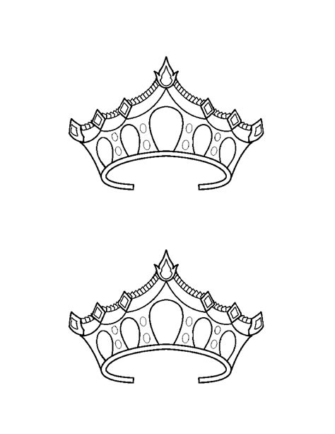 crown printable