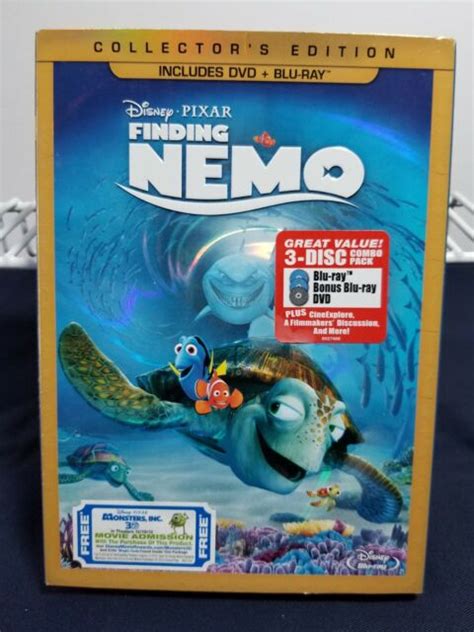 disney pixar finding nemo collector s edition dvd blu ray 2012 3