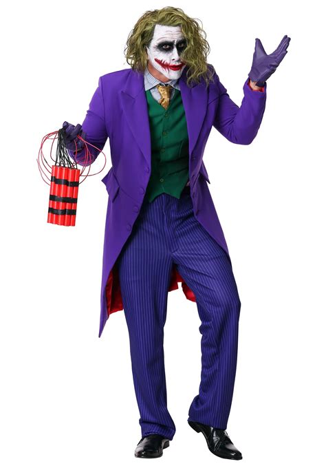 Grand Heritage Joker Costume Adult Dark Knight Joker