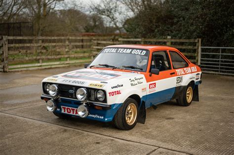 ford escort mk ii rs group   road legal rally car