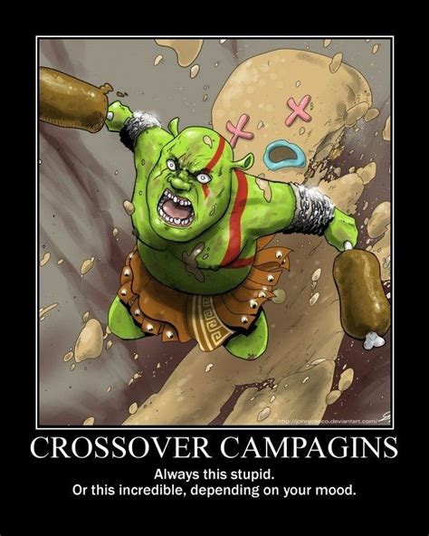 Crossover Campaigns Dnd Funny Dungeons And Dragons