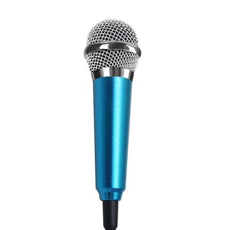 mini microphone stereo condenser mic   chat singing karaoke pc smart phone ebay