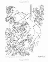 Coloring Circus Contortionist Aerialists Contortionists Balancers sketch template
