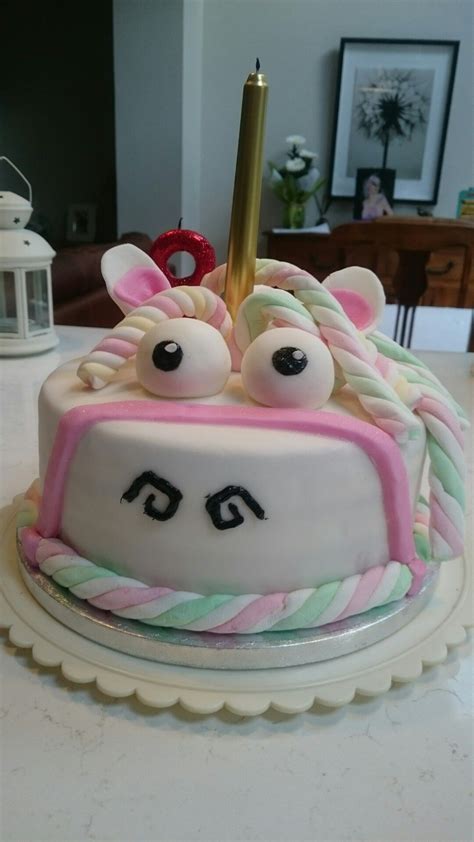 despicable  fluffy unicorn cake cake unicorn cake despicable