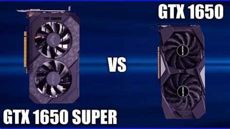 Видеокарта Geforce Gtx 1650 Super Vs Gtx 1650 Сравним Youtube